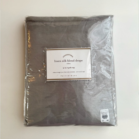 NWT Pottery Barn Lined 50